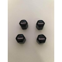 Guoord Auto Tire Valve Stem Caps, Black, 4 pcs/Pack, Anodized Aluminum Tire Valve Cap Set, Corrosion Resistant, Universal Stem Covers for Cars Trucks Motorcycles SUVs and Bikes Guoord Auto Tire Valve Stem Caps, Black, 4 pcs/Pack, Anodized Aluminum Tire Valve Cap Set, Corrosion Resistant, Universal Stem Covers for Cars Trucks Motorcycles SUVs and Bikes